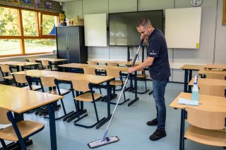 Scholen schoonmaak